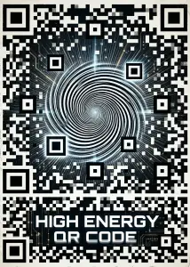 High Energy QR Code